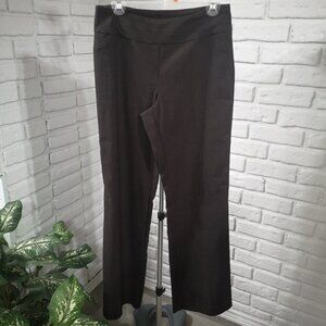 Denver Hayes Ladies Size 6/32 Dark Brown Pull On Style Pants
